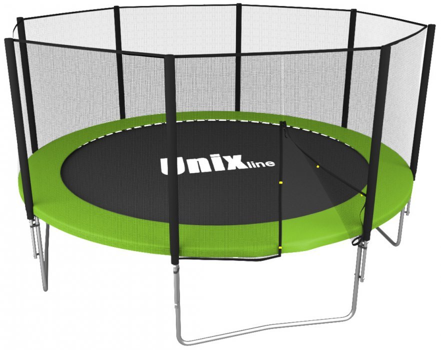 Батут UNIX line Simple 12 ft Green (outside)